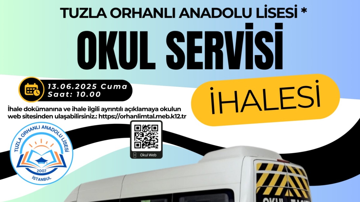 OKUL SERVİSİ HİZMET ALIMI İHALE DUYURUSU